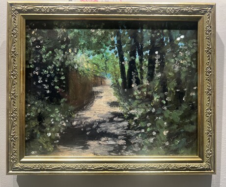 風景のクレヨン（オイルパステル）画を描きます 〜あなたの思い出の風景が絵になる〜ギフトやインテリアに最適! イメージ2