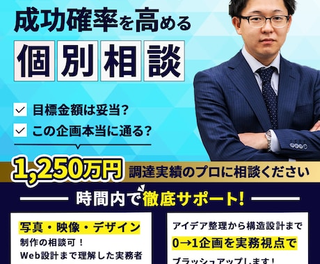 クラウドファンディングでの資金調達・相談に乗ります クラファン実施を検討されている方向け！時間内質問し放題 イメージ1