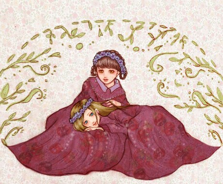 柔らかなイラスト作成します クリエイター歴11年・丁寧に完成イメージをヒアリングします イメージ2
