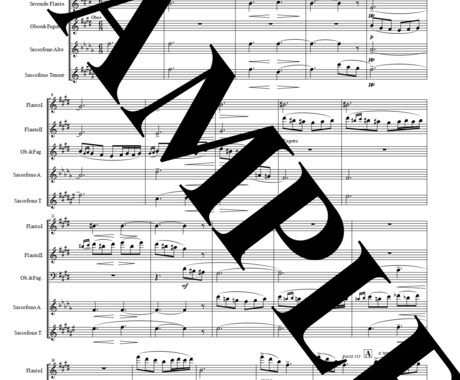 クラシック作品の編曲承ります 吹奏楽・アンサンブルなどへの編曲 イメージ2
