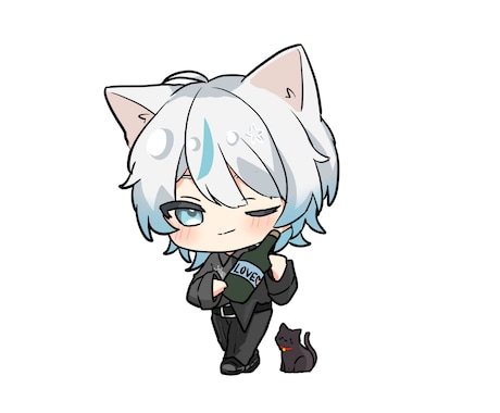 かわかっこいいSDイラストお描きします 配信等に使用できるかわかっこいいSDをお描きします！ イメージ2