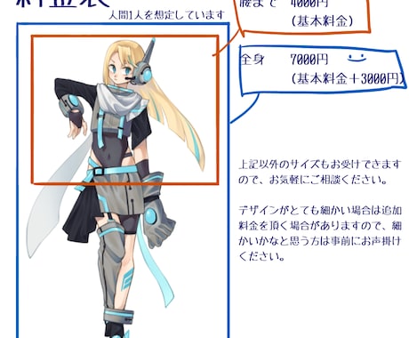 可愛い立ち絵お描きします 表情差分もおつけ出来ます◎TRPGなどにも！ イメージ2