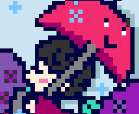 ピクセルアート、ドット絵描きます イラストを味のあるドット絵で描かせて頂きます。 イメージ2