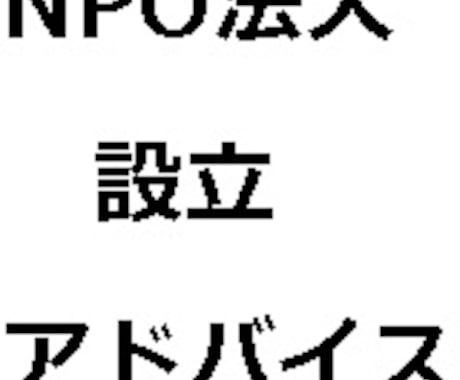 【NPO設立＆運営】　設立より、運営が大切 イメージ1