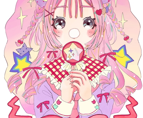 ポップで可愛いアイコン作成します 各SNS等のアイコンをお探しの方におすすめ! イメージ1