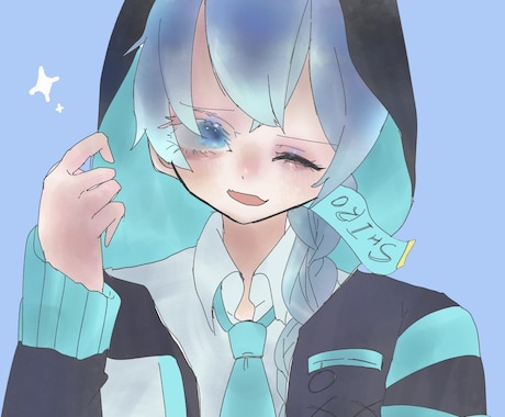 SNSのアイコン 有償依頼受け付けてます SNS アイコン イラスト  可愛い 有償依頼 イメージ2