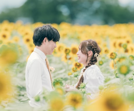 結婚式前撮り｜自然な雰囲気で撮影します イメージ1