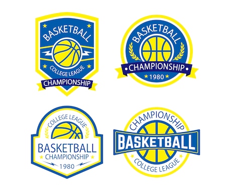 バスケチームのロゴマークをデザインします バスケチームのロゴマークをお考え方に必見 イメージ1