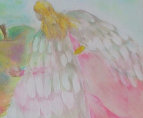 背中に見えない天使の羽をつけます 明るい元気な気持ちになりたい方へ イメージ1