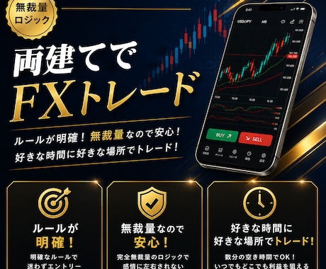 最終奥義のFX 両建て!!トレードお教えします 両建てを極めて、空き時間に効率よく利益を狙うFXトレード術 イメージ2