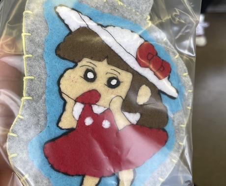 フェルト制作が得意です。オーダーメイドで作成します 唯一無二をお届けいたします。よろしくお願いします。 イメージ2
