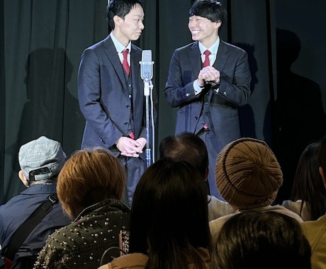 双子お笑い芸人が漫才でたくさん笑かします \キャンペーン中/ 多種多様な経験あり！息ぴったりな漫才を！ イメージ2