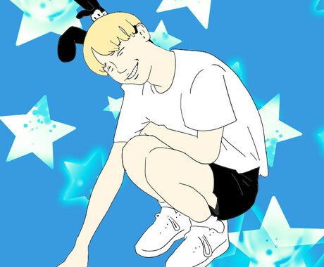 SNS映えするイラストを作成いたします SNSのアイコンをおしゃれにしたいあなたへ イメージ1