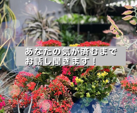 どんなお話もあなたの気が済むまでお聞きします 愚痴や恋愛なんでもお話ください♡ イメージ1