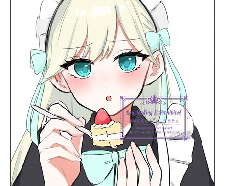 チェキ風イラストお届けします 納品後、イラストに文字等を書き込んで楽しんでいただけます☺︎ イメージ2