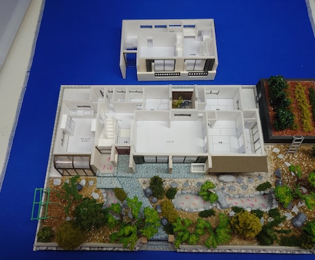 建替え前の旧住宅等の思い出に建築模型を製作します 被災住宅など無くなってしまう建物の思い出を形に・・・ イメージ2