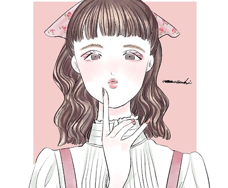 柔らかくておしゃれなSNSアイコン描きます ファッションがお好きな方にオススメ イメージ2
