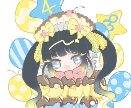 推し・記念日・卒業をデフォルメキャラで描きます SNSや配信、グッズにも！イベント要素、カスタマイズ可能！ イメージ2