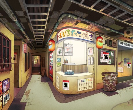 ループアニメ/歌みた/ボカロMVなど制作します 絵本のような暖かみのあるイラスト・アニメ動画を一括で制作！ イメージ2