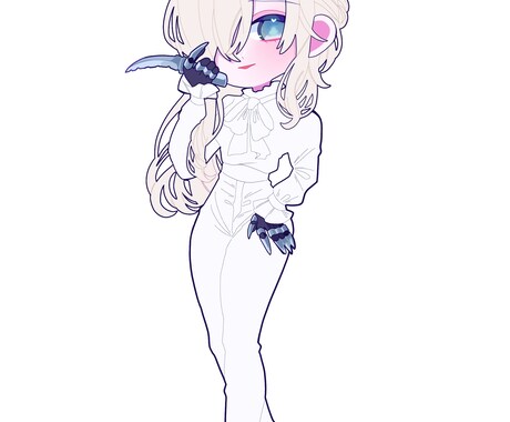 デフォルメを可愛く描かせていただきます OC様.コテキャ様を丁寧にそして可愛く描きます！ イメージ2