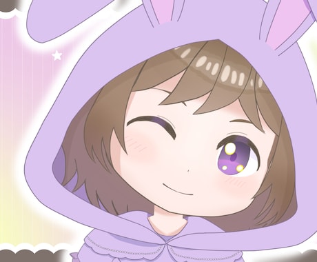 ふんわりかわいいデフォルメVtuberを販売します 【表情8種・パーフェクトシンク2種の汎用Live2Dモデル】 イメージ2