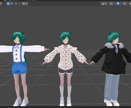 VRChatのアバター改変の代行をいたします Unityがわからない！そんな方でも安心！ イメージ2