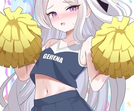 Vtuberなど活動者様向けに一枚絵描きます 企業案件経験あり、グッズや歌みたイラスト等に使えます！ イメージ2