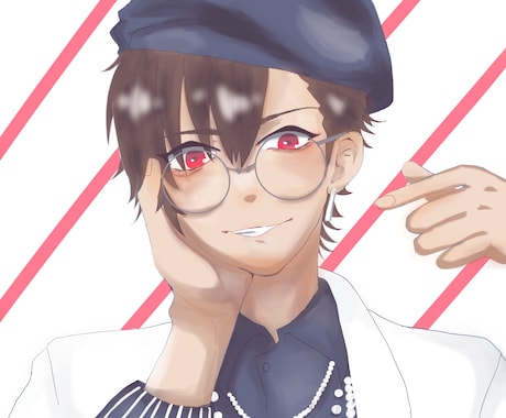 魅力的なイラスト描きます アニメ塗りから厚塗りまで出来ます イメージ1