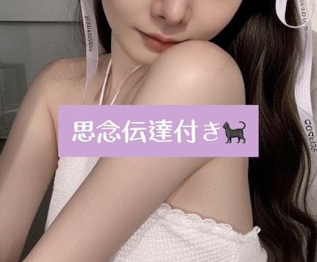 言い残したこと思念伝達で伝えます 嬉しいサービス！お相手の気持ち鑑定付き イメージ1
