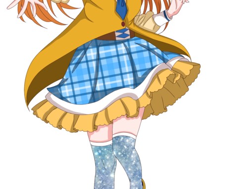 IRIAM用の立ち絵安値で描きます あなたの思っているようなイメージにできるだけ近ずけます イメージ1