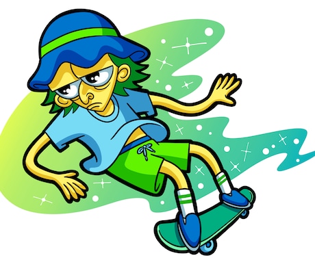 限定価格中！クセ強なキャライラスト描きます ストリート感あるキャラを、あなたの世界観に合わせて描きます。 イメージ2