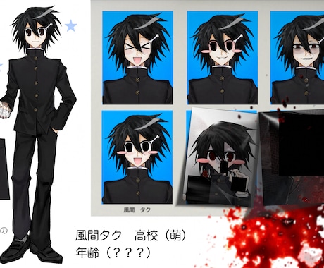 商業利用〇男性-萌など立ち絵作ります 萌え絵の立ち絵も承ってます。低予算の方にオススメです イメージ2