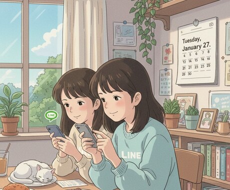 LINE文章作成ます 彼氏に送るLINE、一緒に考えます イメージ1