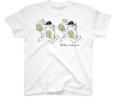 ゆるくてかわいいTシャツを作成します T-shirt デザイン design イメージ2