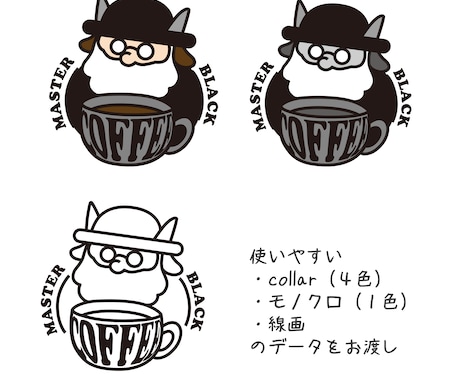 イラストを使ったロゴ・シンボルを制作します イラストを使って覚えてもらい易いロゴ・シンボルデザインを制作 イメージ2