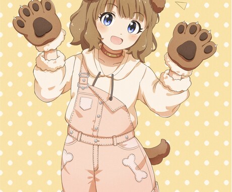 アニメ調の可愛いイラストをお届けします 一枚絵やサムネイルなどご希望に応じてイラストを描きます イメージ1