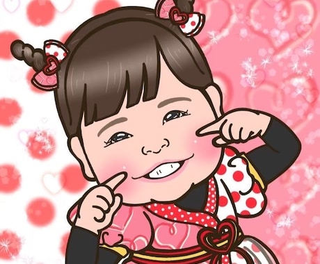 SNS用のアイコン描きます あなたの活動の後押しに、オリジナル似顔絵アイコンどうぞꕤ*｡ イメージ1