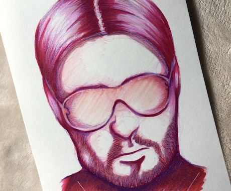 あなたの好きな俳優・女優の似顔絵を描きます コピック・色鉛筆で味のある絵を画きます! イメージ2