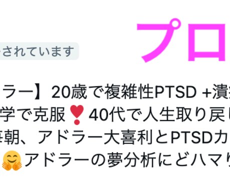 Twitterのプロフィール作成を丸投げ出来ます あなたの魅力が増すプロフィールを作成します イメージ2