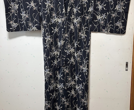 単衣の着物お仕立ていたします 木綿,ウールの反物,リネンやお好みの洋服地でオリジナルキモノ イメージ2