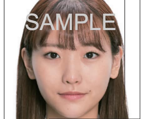 パスポート証明写真をオンライン申請用に仕上げます 【スマホ写真でOK】規定に合わせた面倒な加工を格安提供！ イメージ1