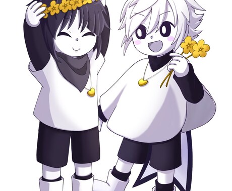 可愛いイラスト描きます アイコン、表紙、動画、trpg等に使える可愛いイラスト イメージ1