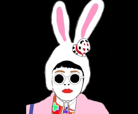 あなたのイメージからお洒落なタッチで似顔絵描きます イメージ1
