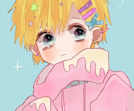アイコン描きます あなただけの、可愛いアイコンイラスト描きます！！ イメージ2