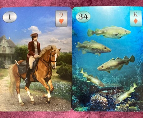 ルノルマンカードであなたの迷いを解決します どっちがいいか決められないことをカードが教えてくれます！ イメージ1