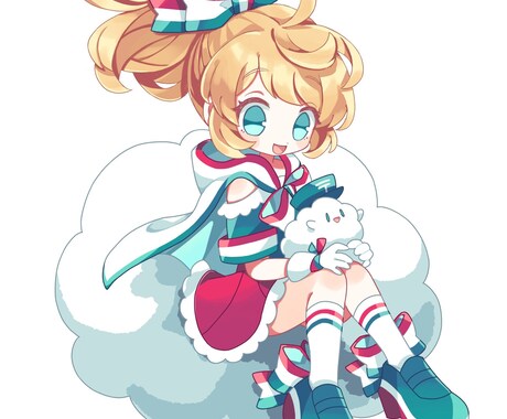 商用OK！全身デフォルメの可愛い立ち絵描きます グッズ・配信・ゲームに使いやすい★あなただけのキャラクター イメージ1
