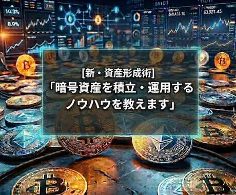 暗号通貨の積立と運用で資産を増やす方法を教えます 暗号資産を毎日貸出しし、資産を増やす方法があります。 イメージ1