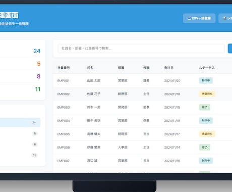 要件定義〜モック可視化と分散した構想を1本化します 課題解決の提案からモックの可視化・実務の運用まで迅速に伴走 イメージ2