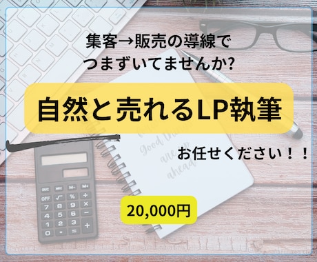 SNS頑張っても売れない…を解決するLP執筆します SNS×LPの成果を最大化する“売れる導線”つくります イメージ1