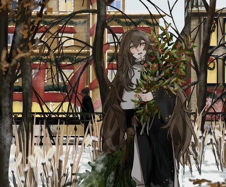 小説、雑誌の表紙や挿絵を描きます 世界観を大切にした背景込みのイラストを細かく描きます。 イメージ2